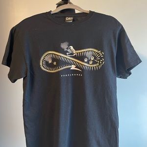 Propaganda graphic tee shirt